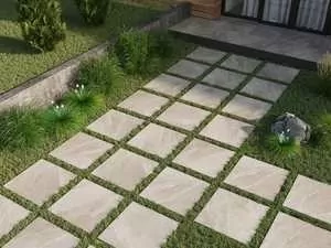 Керамогранит SOG302 Stone White Противоскользящий 60x60