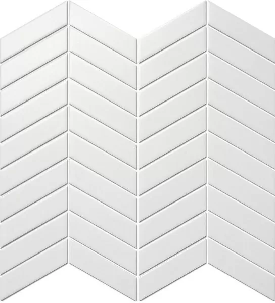 Мозаика P-539 керамика матовая (2.3*9.8) 26.1x30