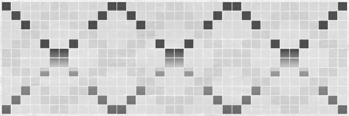 Плитка Декор Мармара Паттерн серый 17-03-06-616 20х60