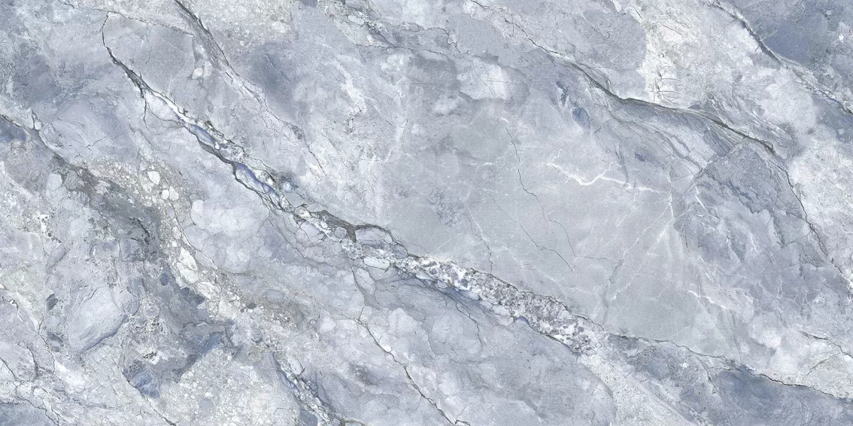 Керамогранит Ocean Gorgeous Blue Голубой Полированный 60х120
