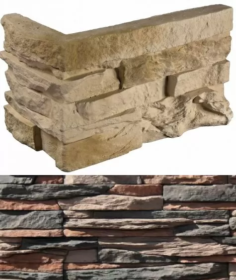 Искусственный камень 132-45 Уорд Хилл угол 10x29,5x10 (9x24x10)