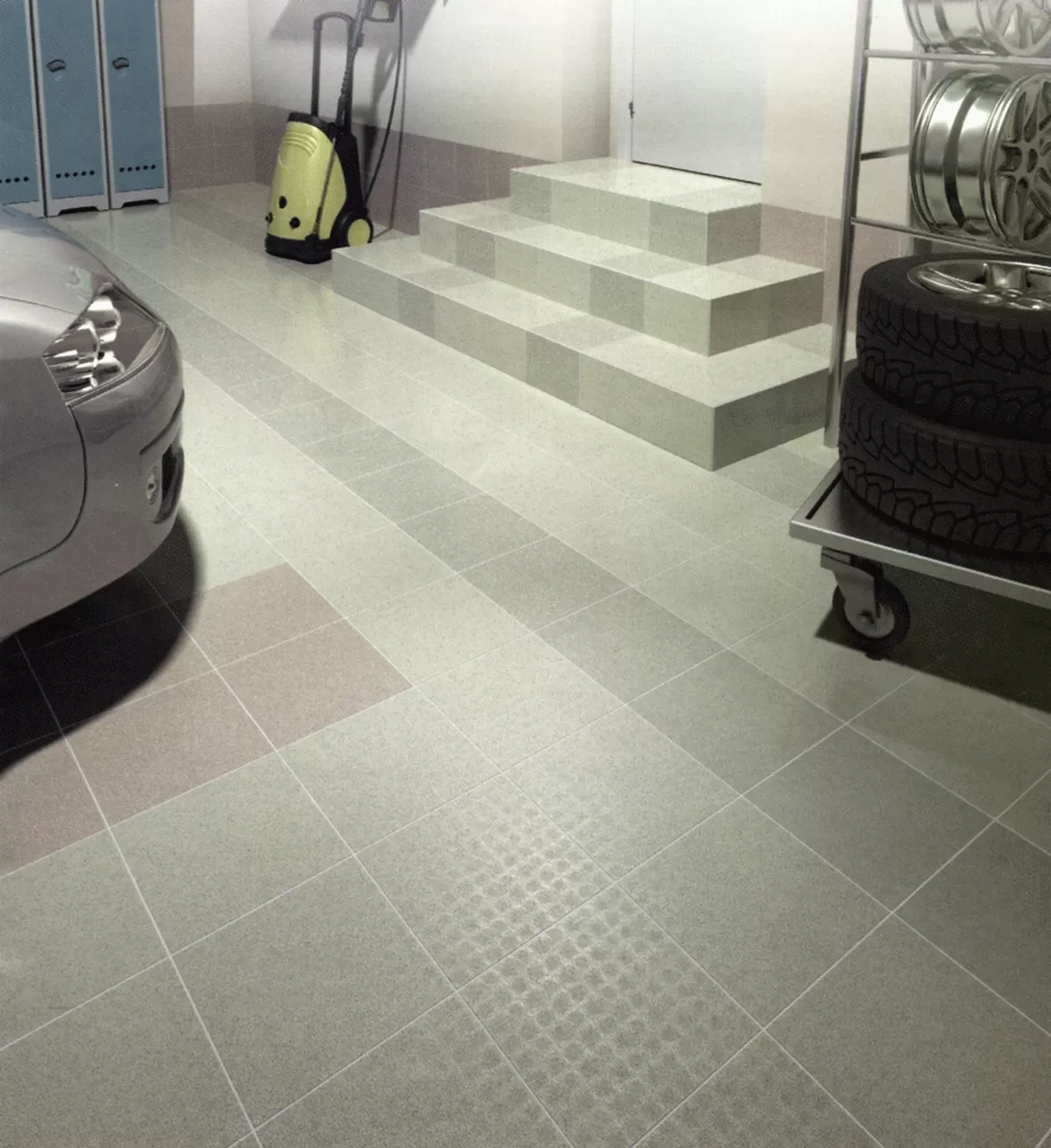 Керамогранит KDT01A02M соль/перец светло-серый 30х30х8