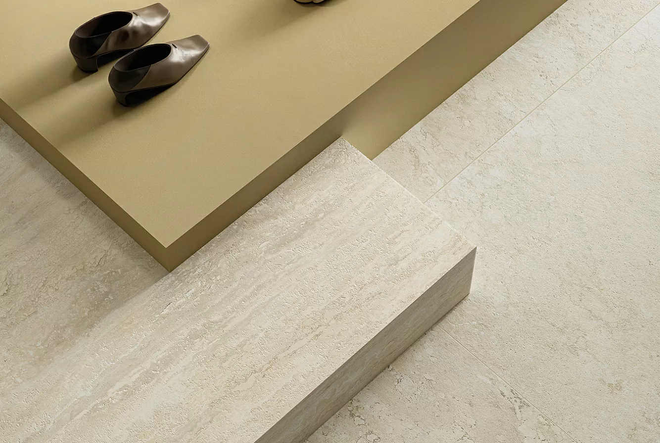 Керамогранит TR04BA I Travertini Beige Cross Cut SQ. 60x120