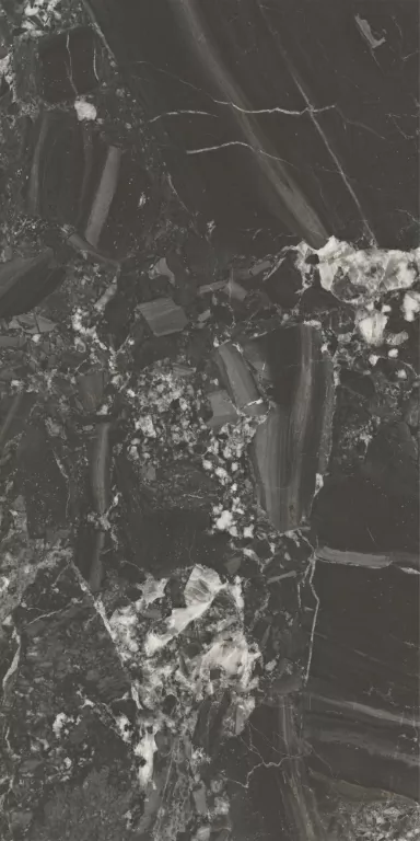 Керамогранит SG572990R Риальто чёрный матовый обрезной 80x160x0,9