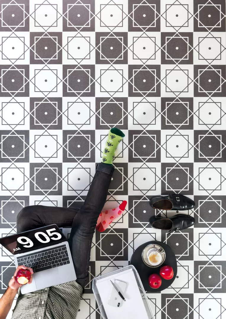 Керамогранит 4FBC Alameda-R Antracira 20x20