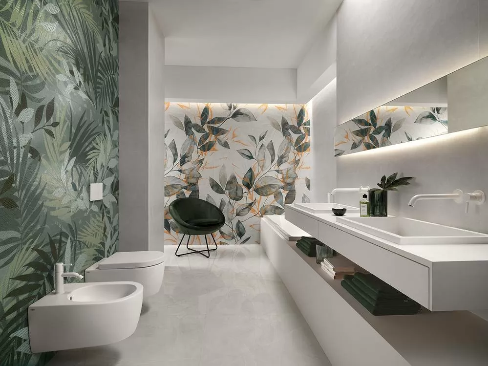 Плитка fRFY Murals Tropic Ibisco (2 pz) 80x160