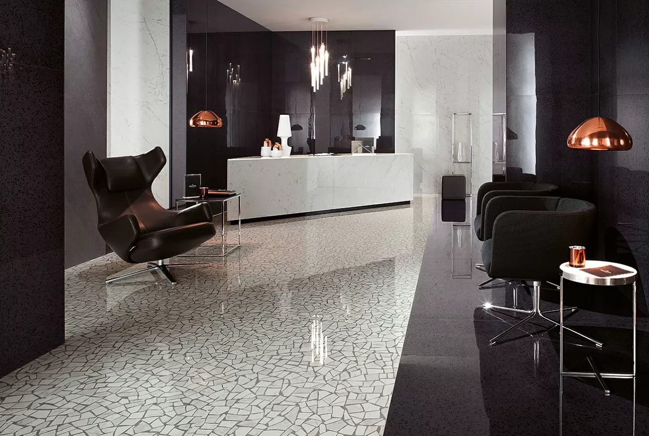 Плитка 9MTW Marvel Terrazzo White 40x80