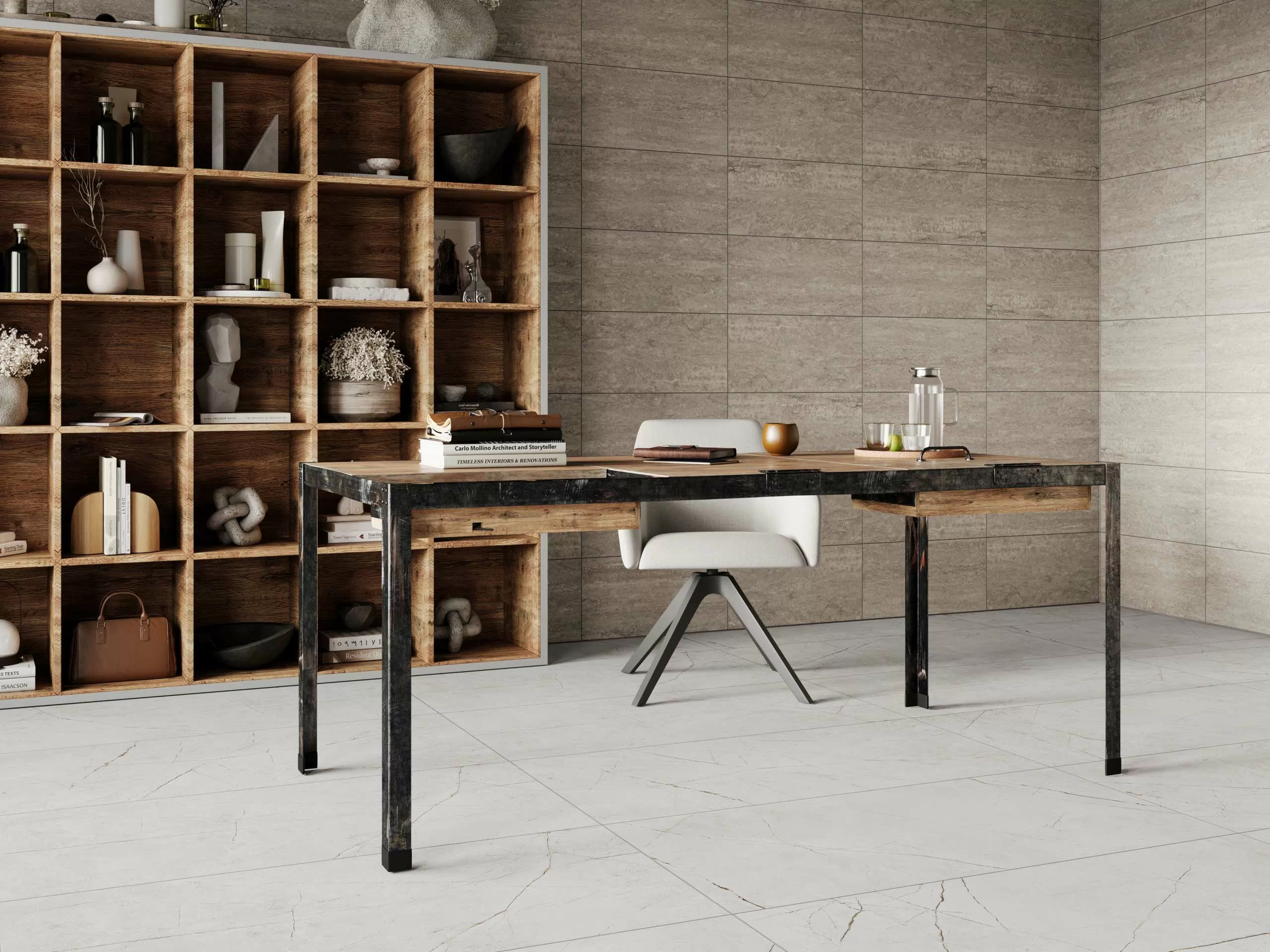 Керамогранит RE04 Stride Grey Неполированный 40,5x40,5x8