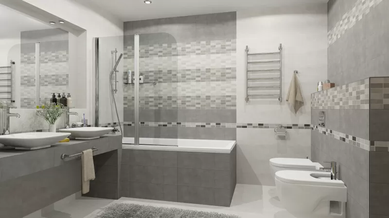 Керамогранит Fiori Grigio темно-серый 6246-0067 (6046-0197) 45х45