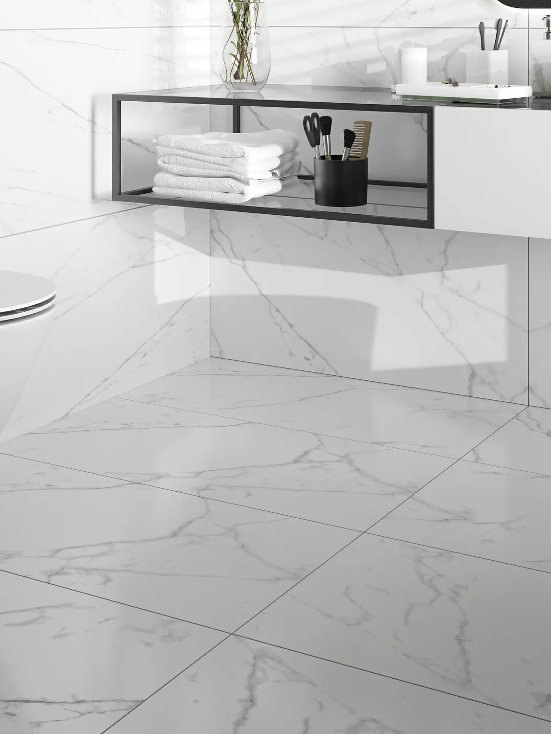 Керамогранит 17697 Pamir светло-бежевый ректификат 44.8х89.8