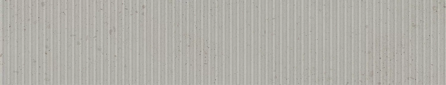 Керамогранит OS/A358/SG1748N Бордюр Скарпа серый светлый матовый структура 40,2x7,7x0,8