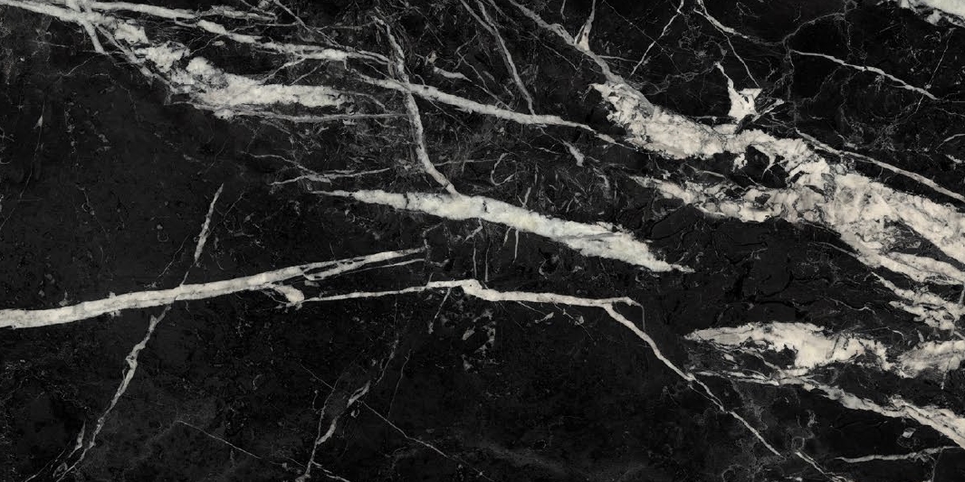 Керамогранит 100302694 Xlight Marquina Black Polished 6mm 150x300
