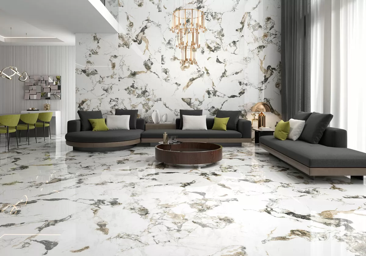 Керамогранит Oyama Leviglass Green 120x120