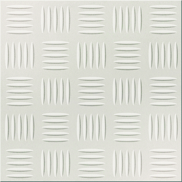 Керамогранит U126A Fluted серо-бежевый соль-перец усиленный рифленый 30x30