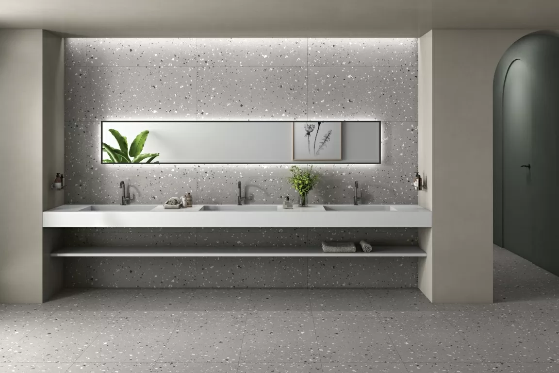 Керамогранит Terrazzo Plus Silver Mat 60x120