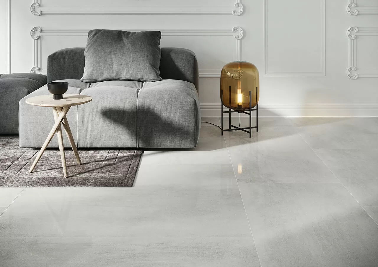 Керамогранит O-GRV-GGM091 Grava лаппатированный серый 79.8x79.8