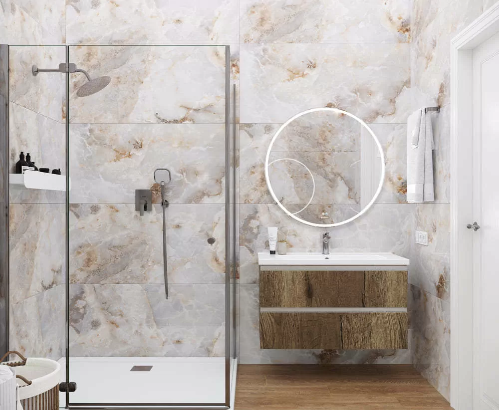 Керамогранит Onyx Magic Brown Серо-коричневый 60х60