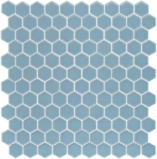 Мозаика HG103 Hexagon Mosaic Light Blue 2,65 30x30