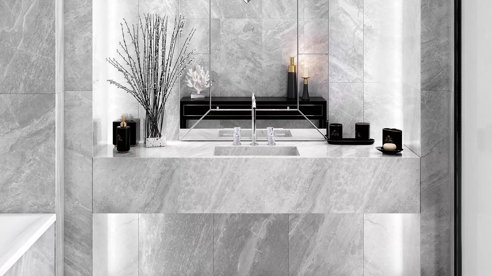 Плитка V30801131 Indic Cubic Marfil Nature 45x120