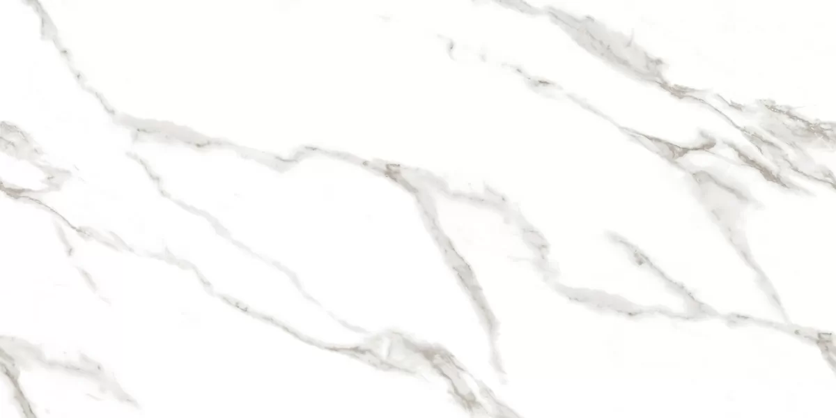 Керамогранит Calacatta Sharp Silver Белый Полированный 60х120