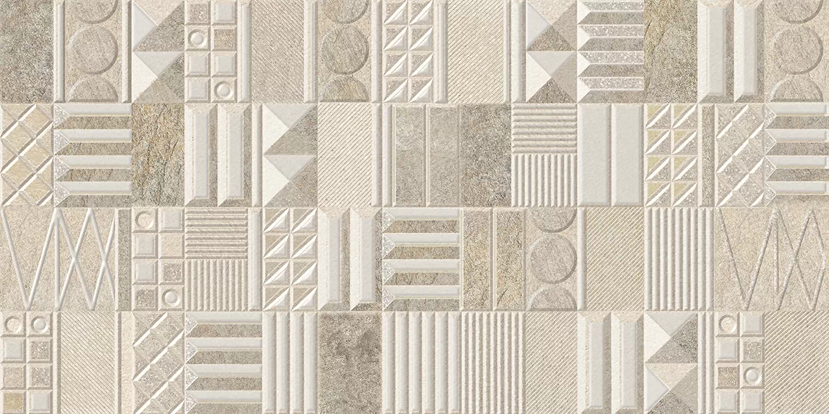 Плитка 588882001 Декор Stone Geometria 31,5x63