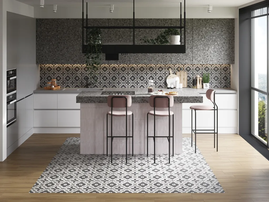 Керамогранит SE4R453 Sevilla пэчворк многоцветный 42x42