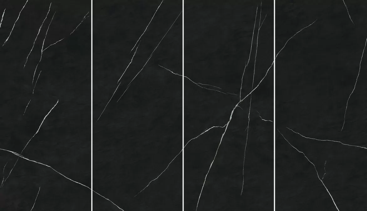 Керамогранит AKQW Marvel Meraviglia Black Origin Kit Endless Lapp. 4pcs 6mm 120x278