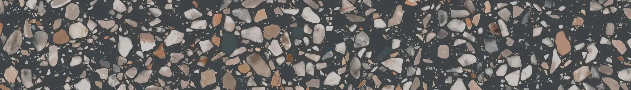 Керамогранит KM6060G0021RBT6 Плинтус Бричиола чёрный матовый обрезной 60x9,5x0,9