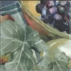 Плитка Monocolor Composicion Acuarela Uvas 20х40