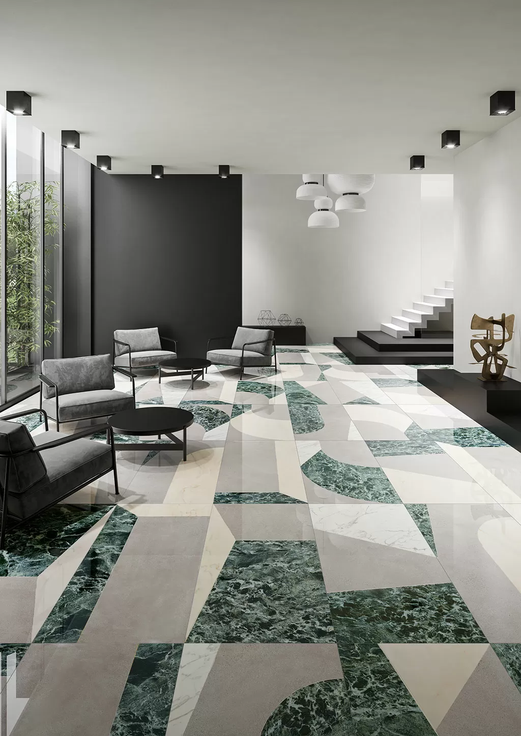 Керамогранит M4759LR SOUND OF MARBLES SCREZIATO VIVACE Polished 74x74