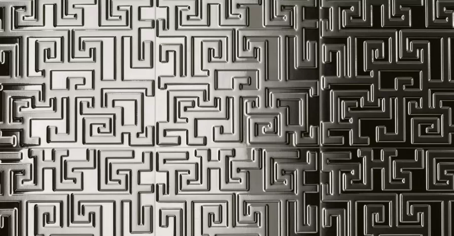 Плитка 261285 GREEK 3D GRIGIO 40х40