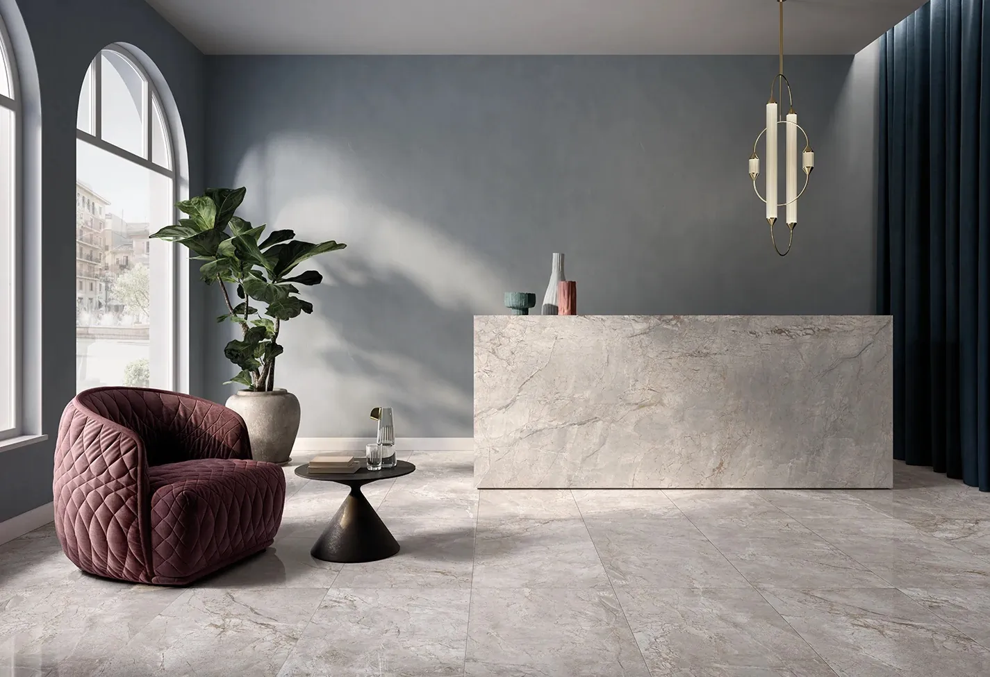 Керамогранит CALACATTA Lap Rett 120x278