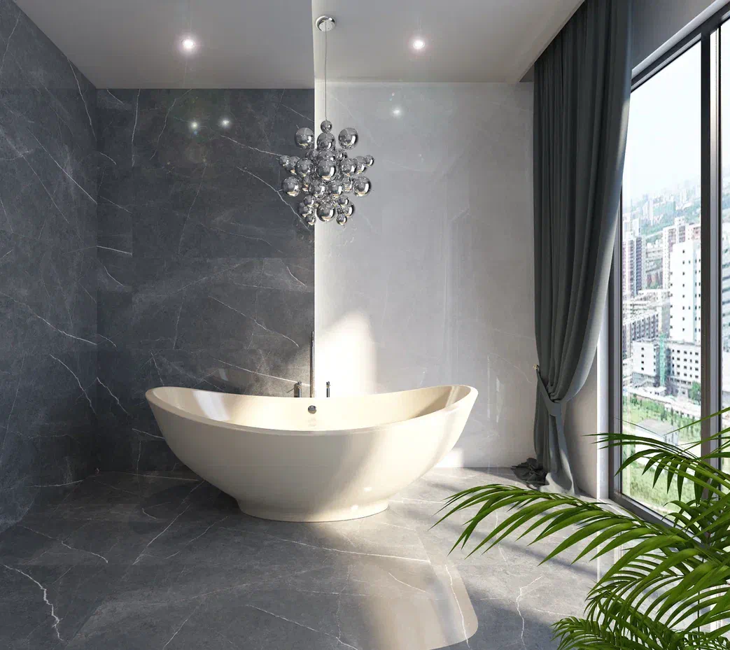 Керамогранит Swindon Grey Polished 60x120