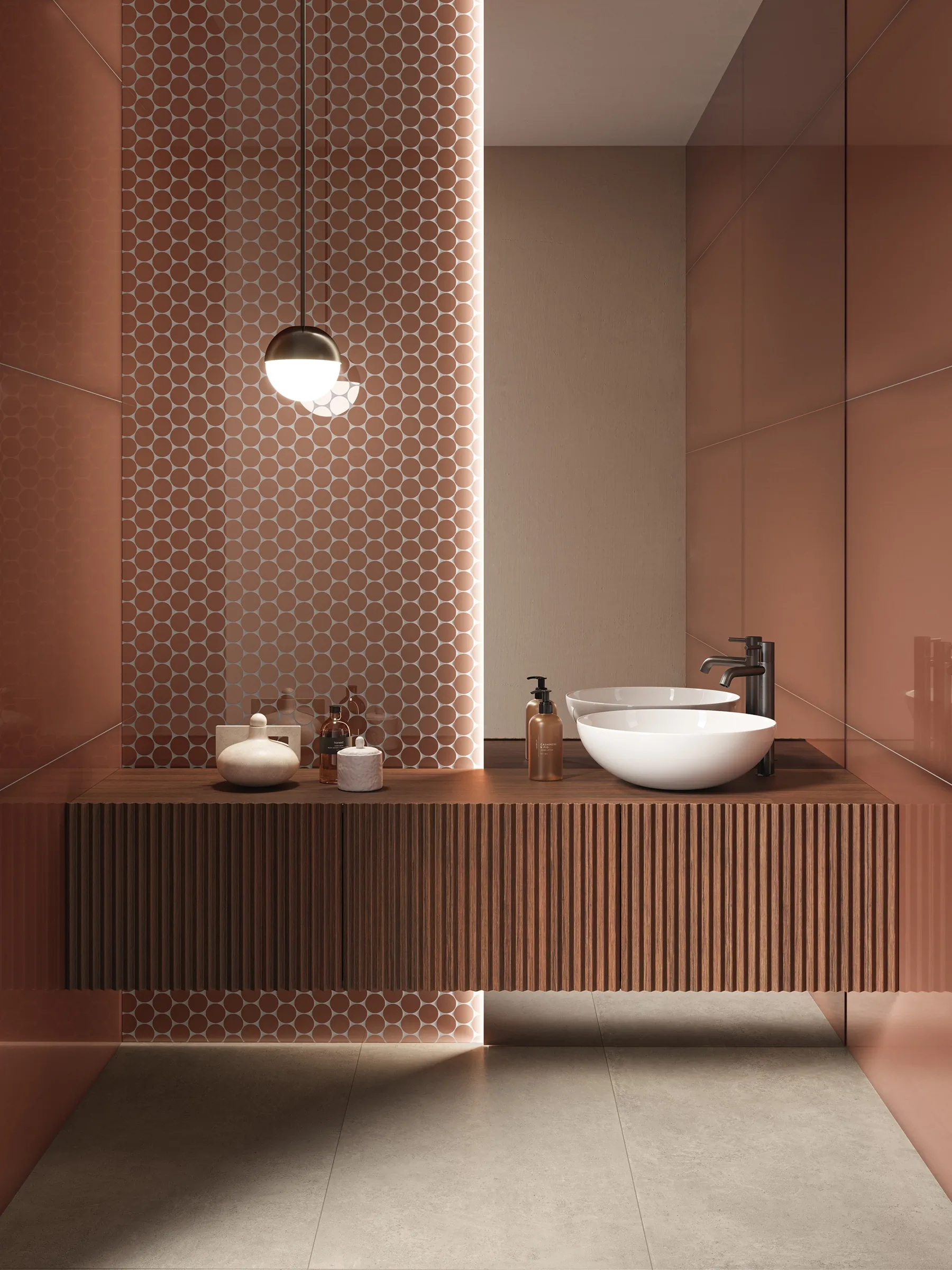 Керамогранит 610015000673 Glass Coral Lux 80x160