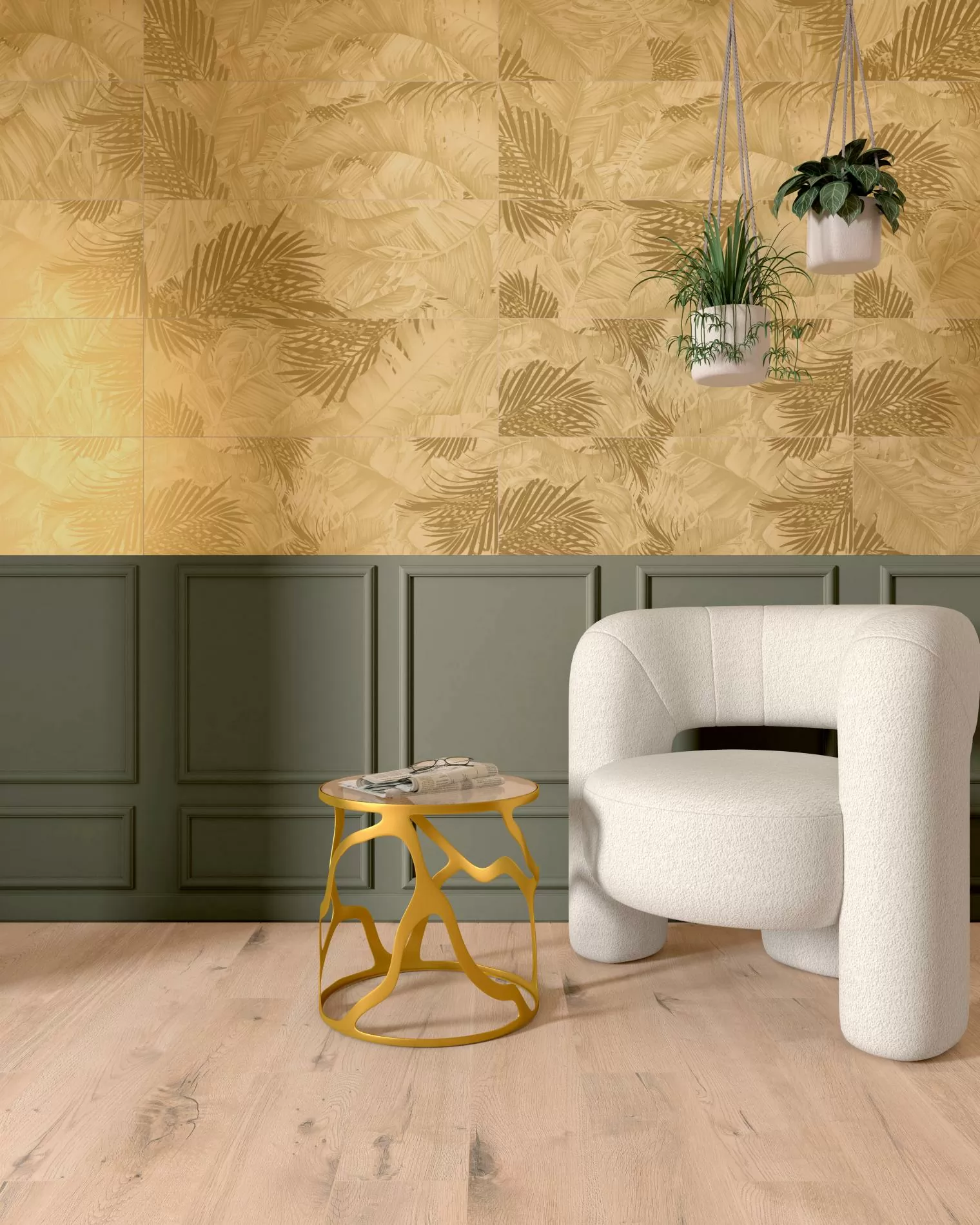Керамогранит Es.Oldmanor Dark Matt Rect. 90x90