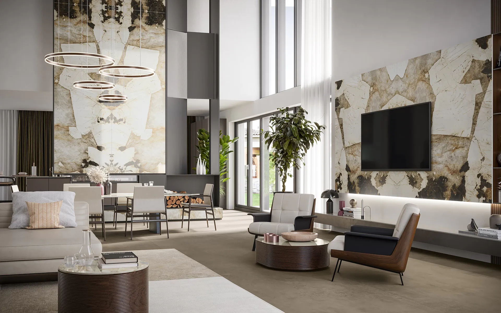 Керамогранит AJKY Calacatta Extra Silk 160x320