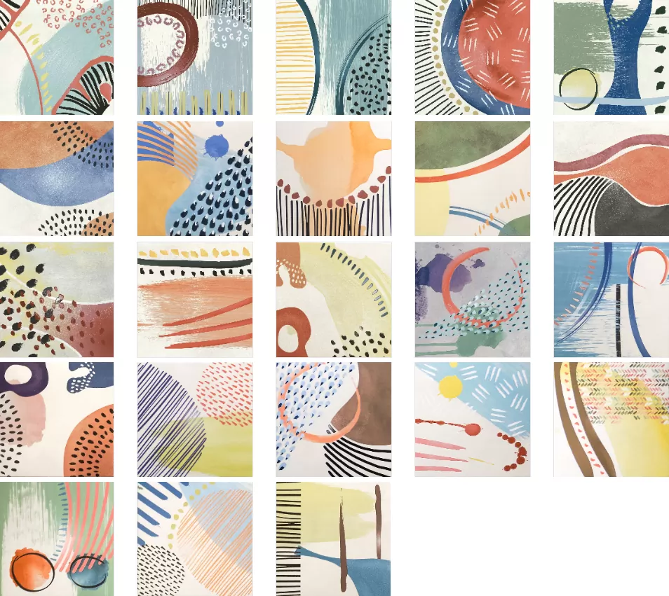 Керамогранит Moorea Mix Decor 25x25