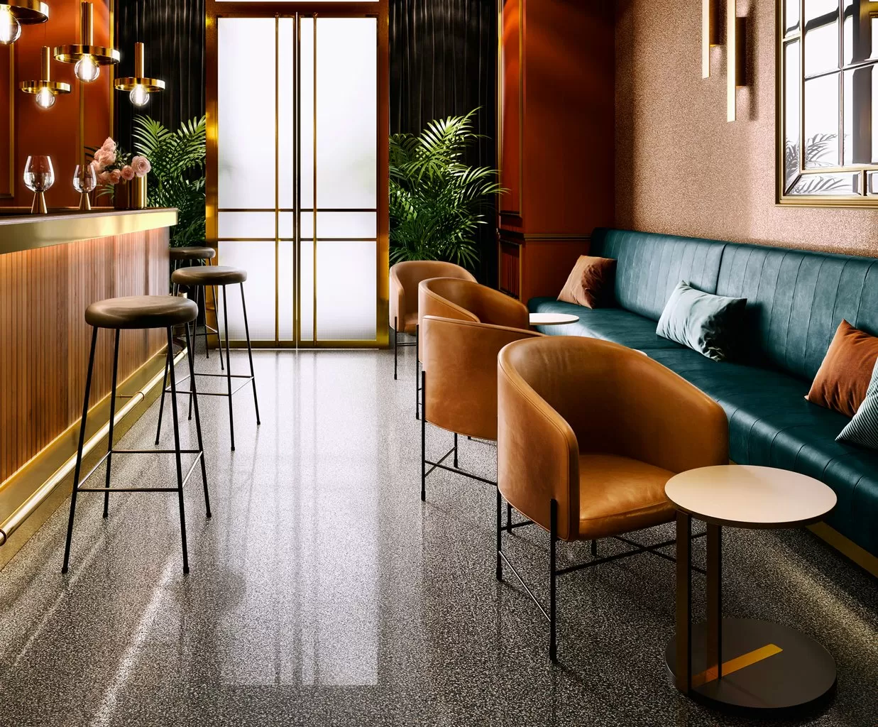 Керамогранит Newdeco Palladian Light 90x90