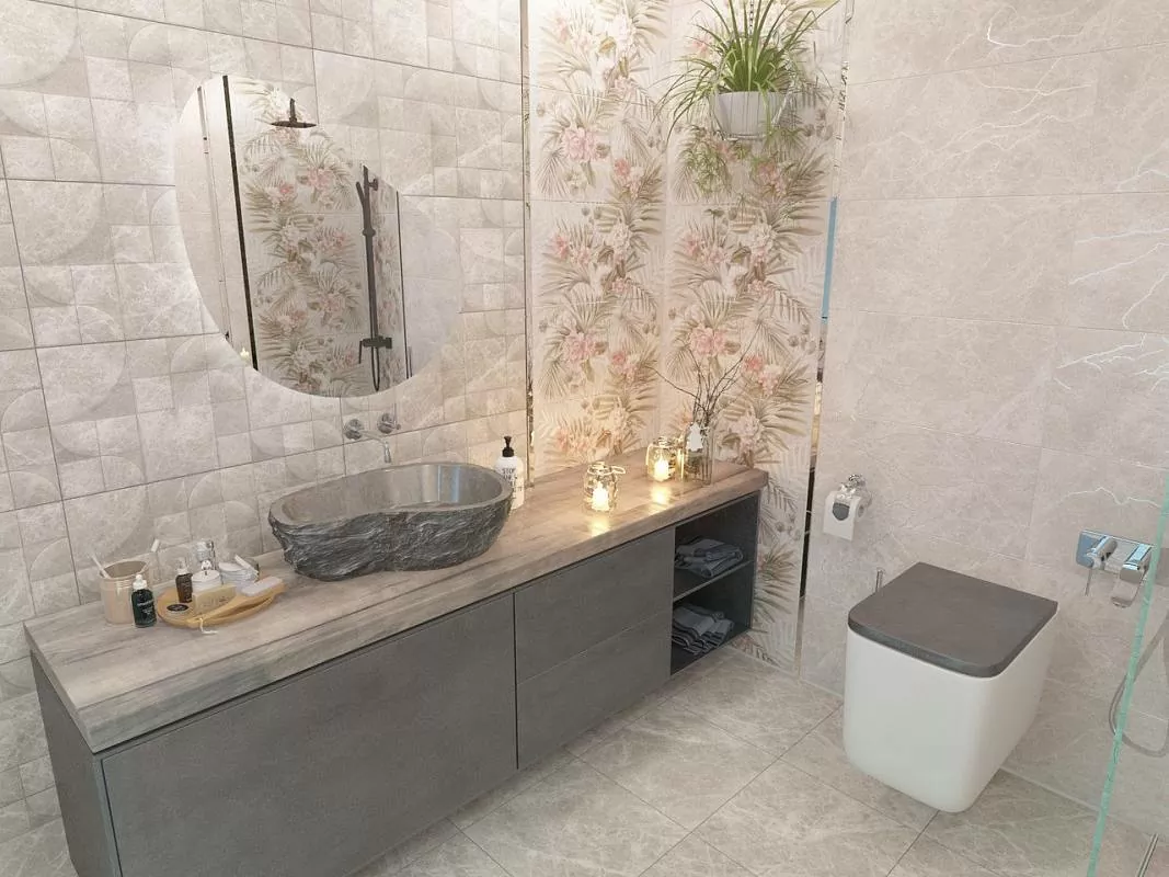 Плитка Livorno Fiori 1 31.5*63