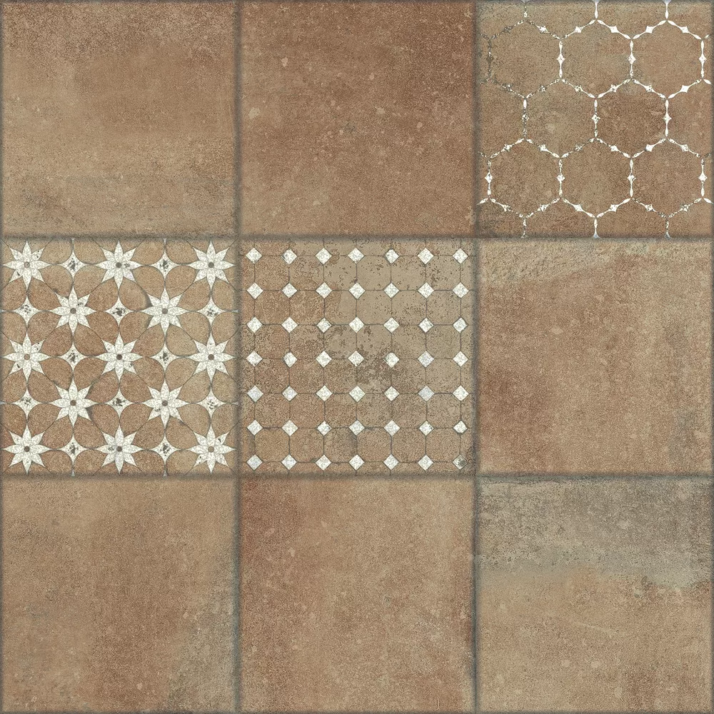 Керамогранит Kube Quinta Cotto-Carrara 45x45