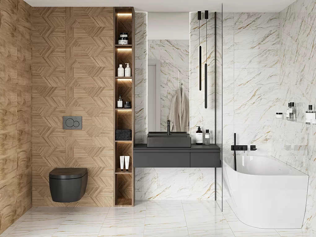 Плитка 010100001533 Ideal white 01 25х60