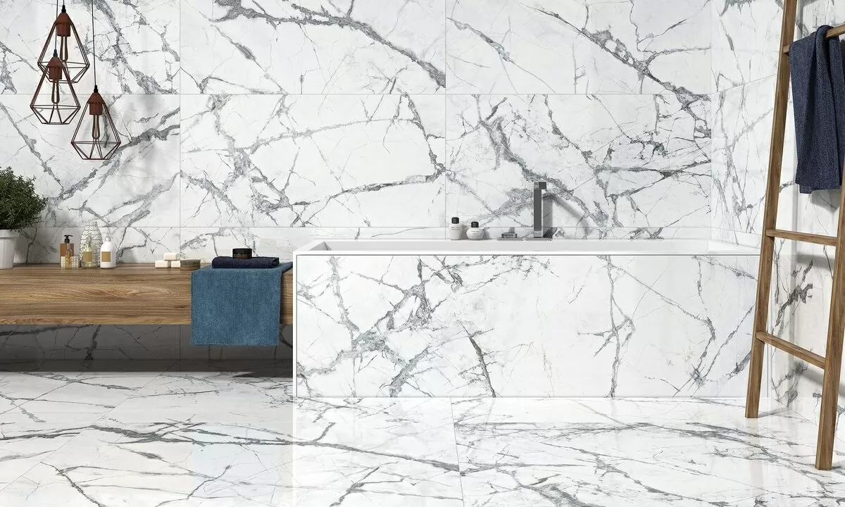 Керамогранит Invisible White Rect. Pulido 60x120