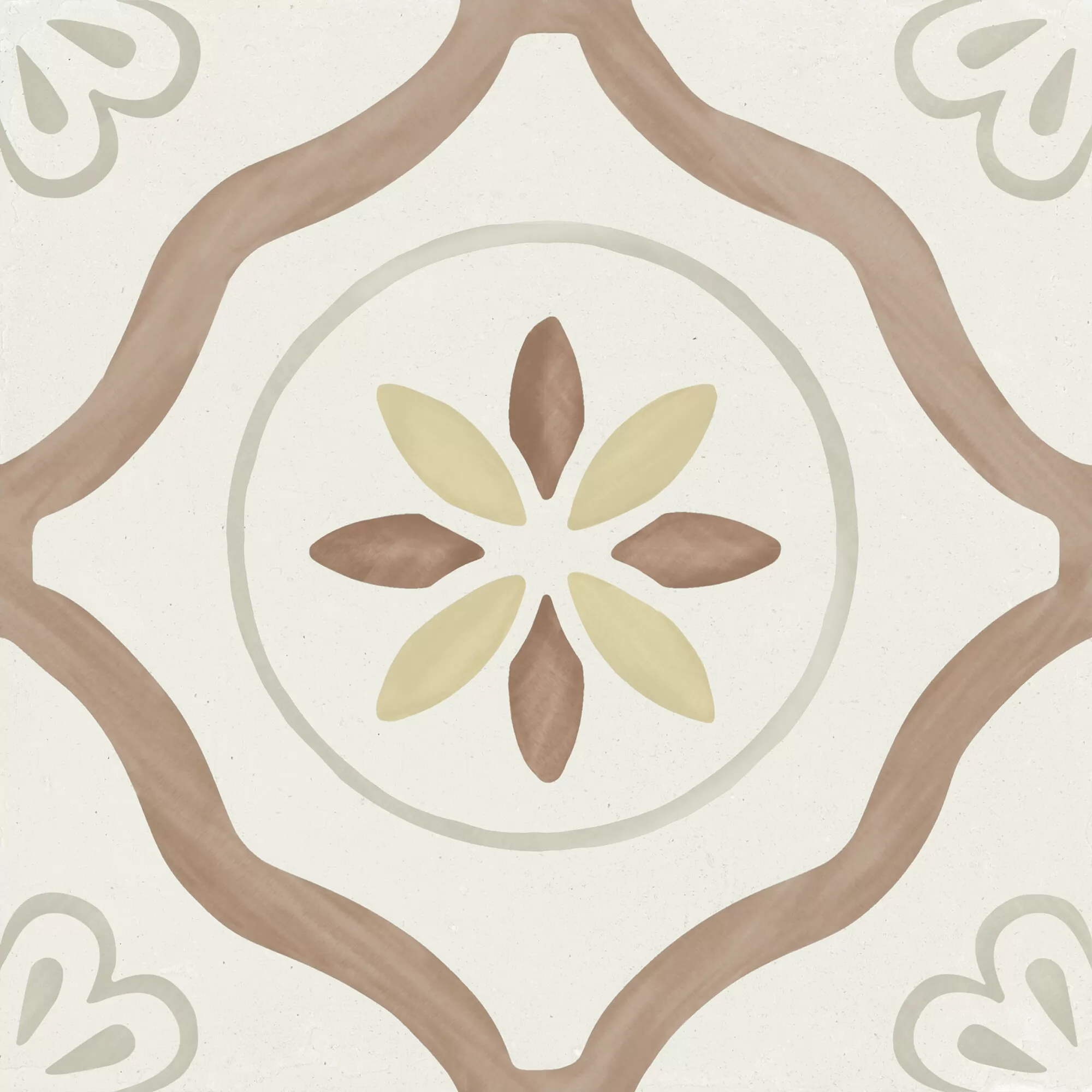 Керамогранит 40462 Llevant Clay Petals LT 22.3x22.3