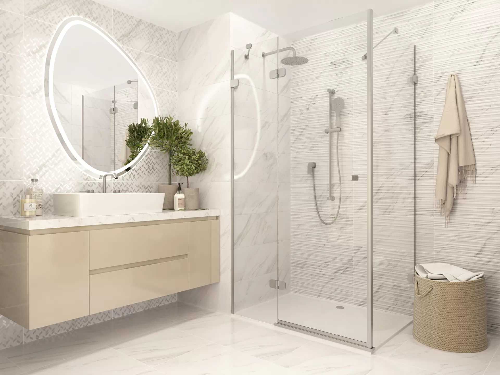 Керамогранит Celia white 01 45х45