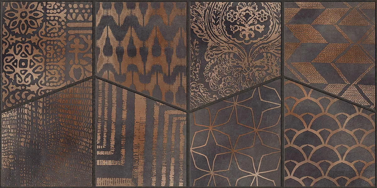 Керамогранит Vintage Pecan Arte Carving 60x120