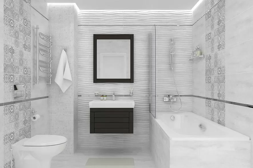 Керамогранит Concrete тёмно-серый 40х40