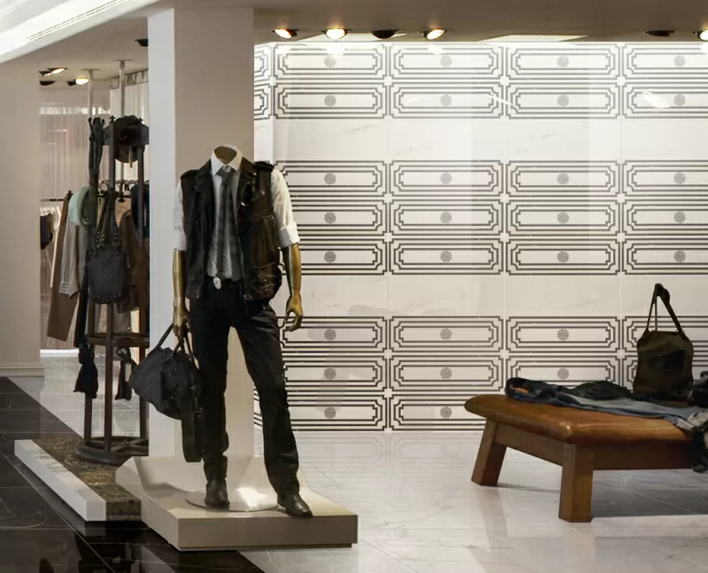 Керамогранит 610080000154 Шарм Перл Вставка Луп Люкс 59х59