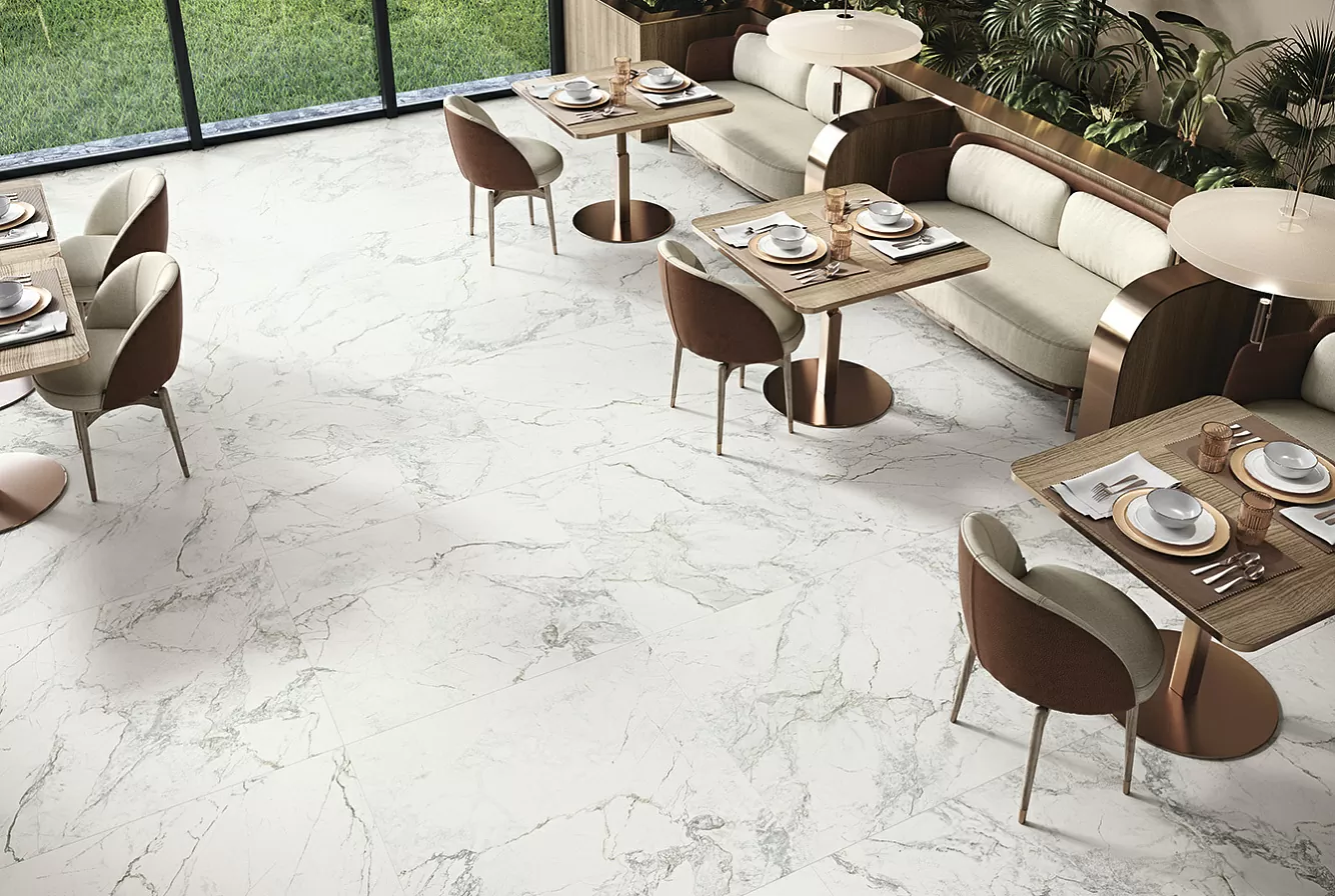 Плитка 9547 Iguazu White Relieve 30x90
