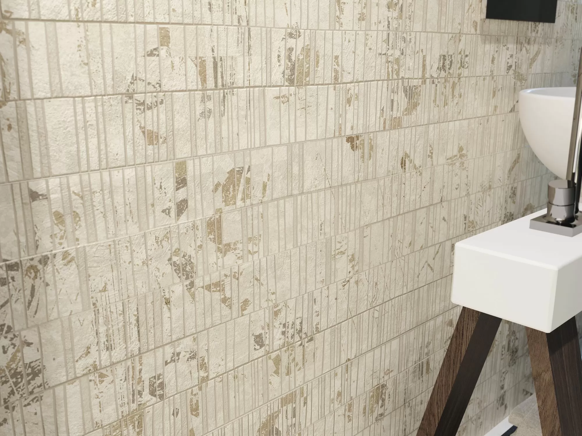 Плитка Arkety Backstage Bone Rect 40x120