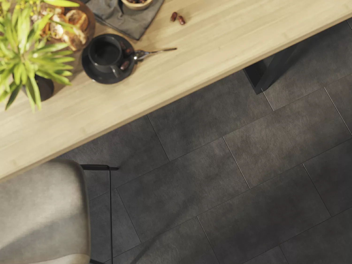 Керамогранит C-SF4L402D Slate темно-серый 29,7x59,8